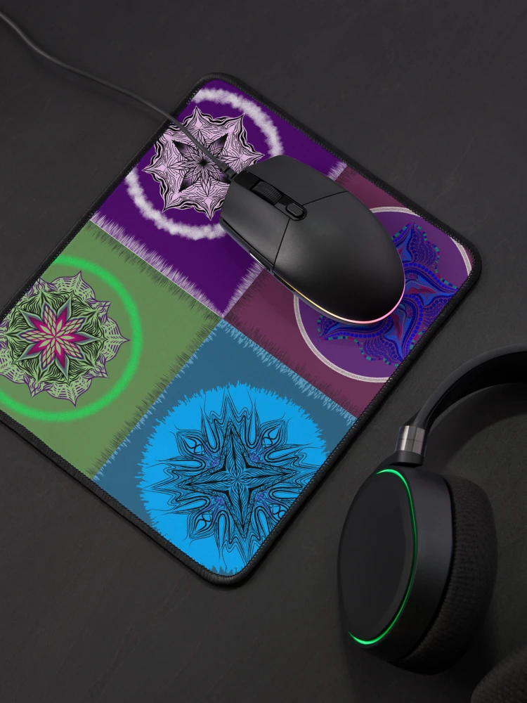 Thumbnail 4 of 5, Mouse Pad, patchwork designed and sold by DragonflycreatN.