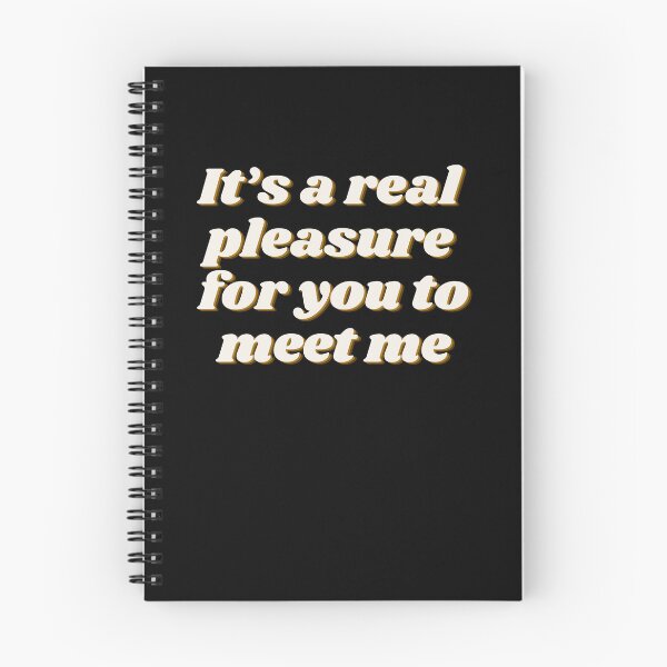 Item preview, It's a real pleasure for you to meet me - funny designed and sold by R2Dsign.