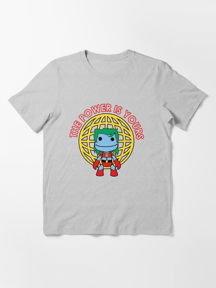 Alternate view of Captain Little Big Planet - Multiple Colors - Red Text Essential T-Shirt