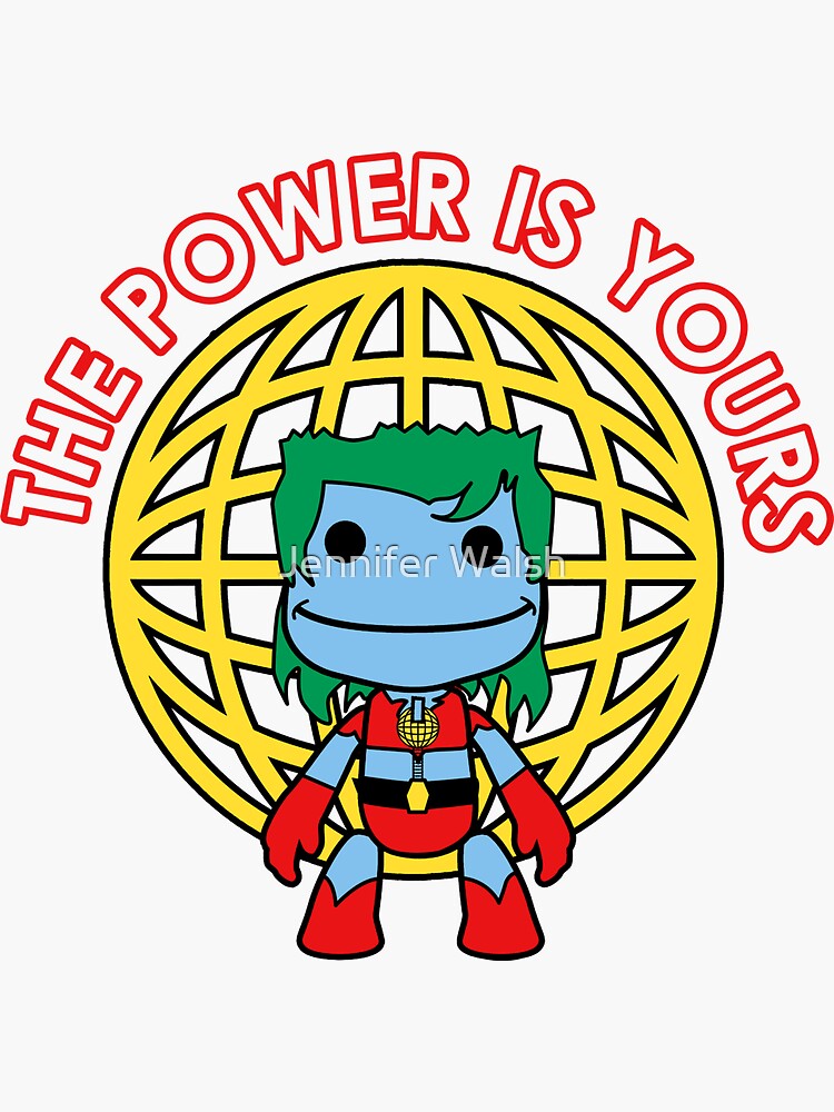 Captain Little Big Planet - Multiple Colors - Red Text by InsertTitleHere