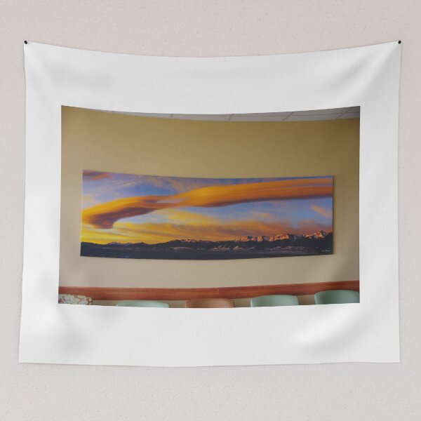 Item preview, Sunrise On Lenticular Clouds (A 108 x 36 canvas print museum wrapped) designed and sold by Gary Benson.