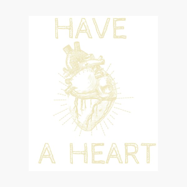 Item preview, Have A Heart (Off-White) designed and sold by spoeg.