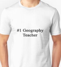 #1 Geography Teacher Unisex T-Shirt