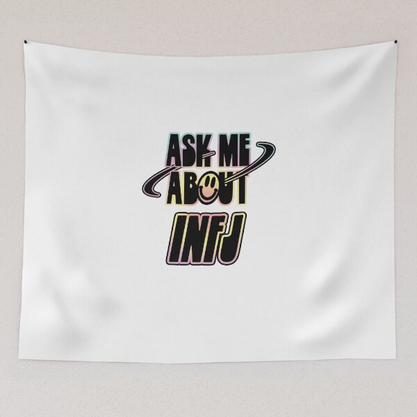 Item preview, Ask Me About INFJ designed and sold by orlumbuspirate.
