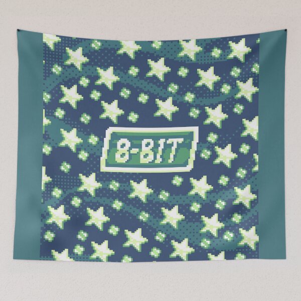 Item preview, 8 Bit Minty Space designed and sold by Parallel-Shore.