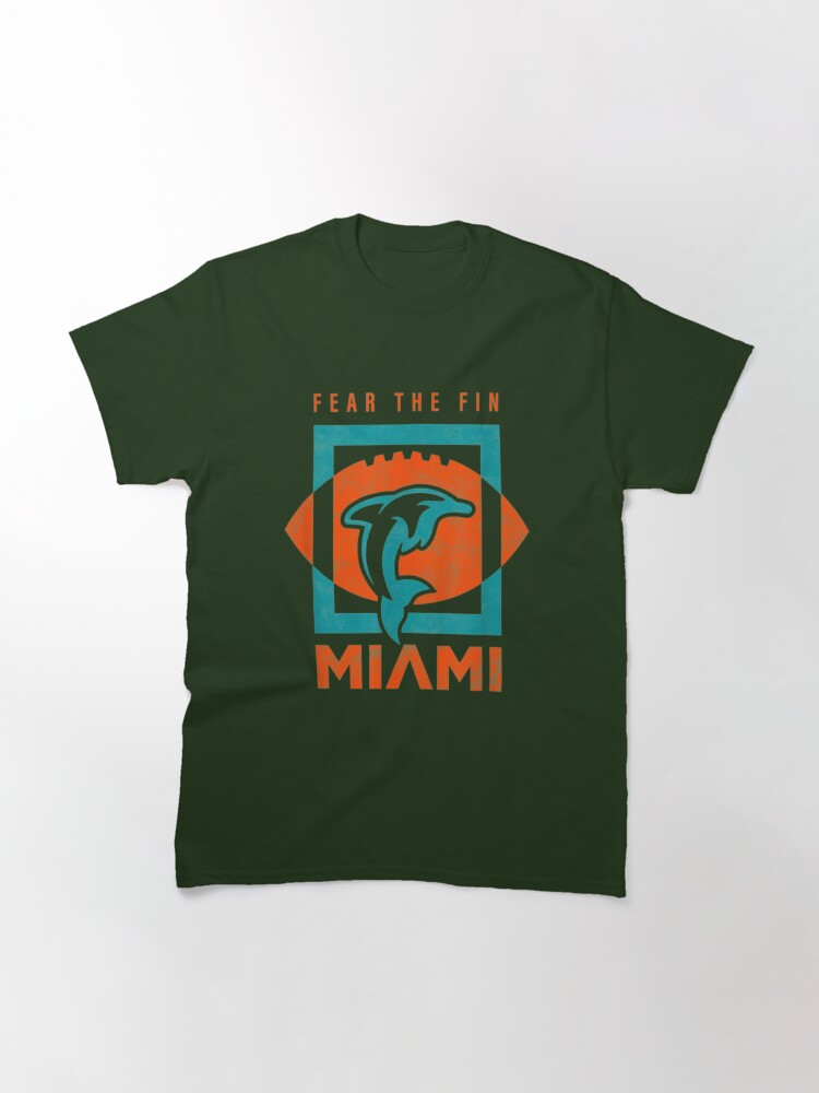 The Dallas Family  Retro Miami Dophins Football Sweatshirt