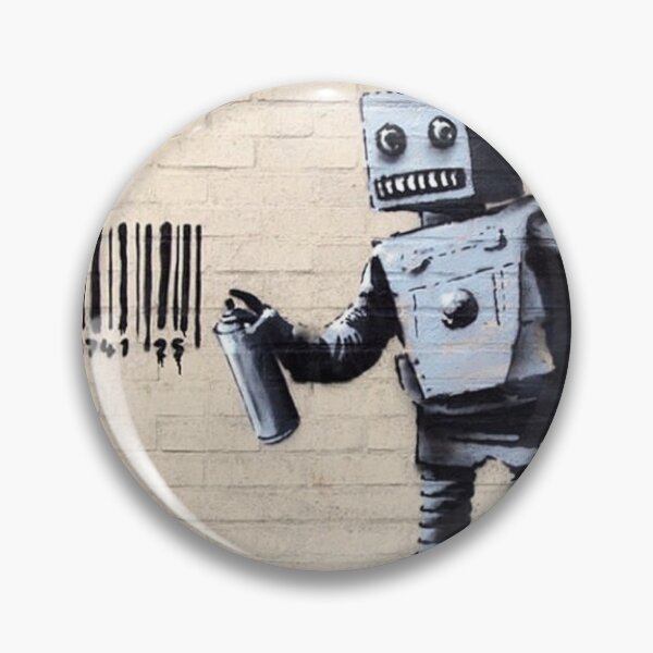 Item preview, Robot Barcode BanSky designed and sold by VrandaebithA.