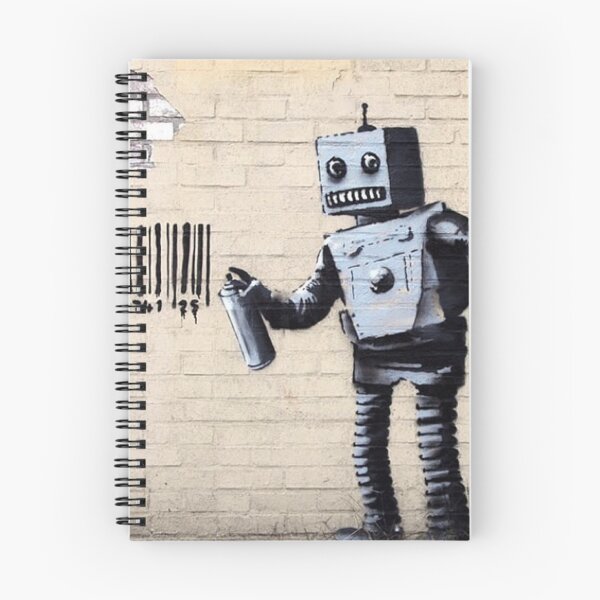 Item preview, Robot Barcode BanSky designed and sold by VrandaebithA.