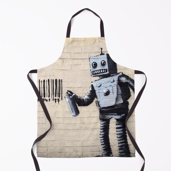 Artikelvorschau, Roboter-Barcode BanSky entworfen und verkauft von VrandaebithA.