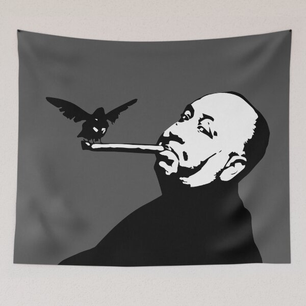 Item preview, Alfred Hitchcock Bird Cigar Qiangy designed and sold by qiangdade.