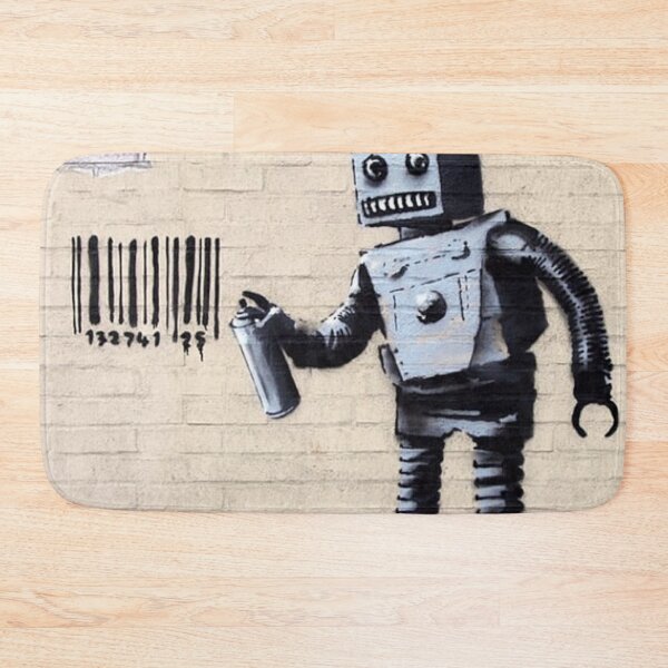 Item preview, Robot Barcode BanSky designed and sold by VrandaebithA.