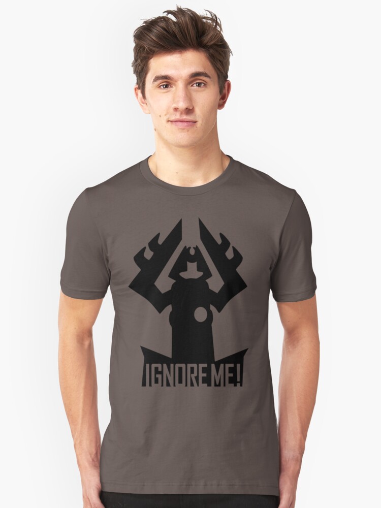 Alternate view of IGNORE ME! Slim Fit T-Shirt
