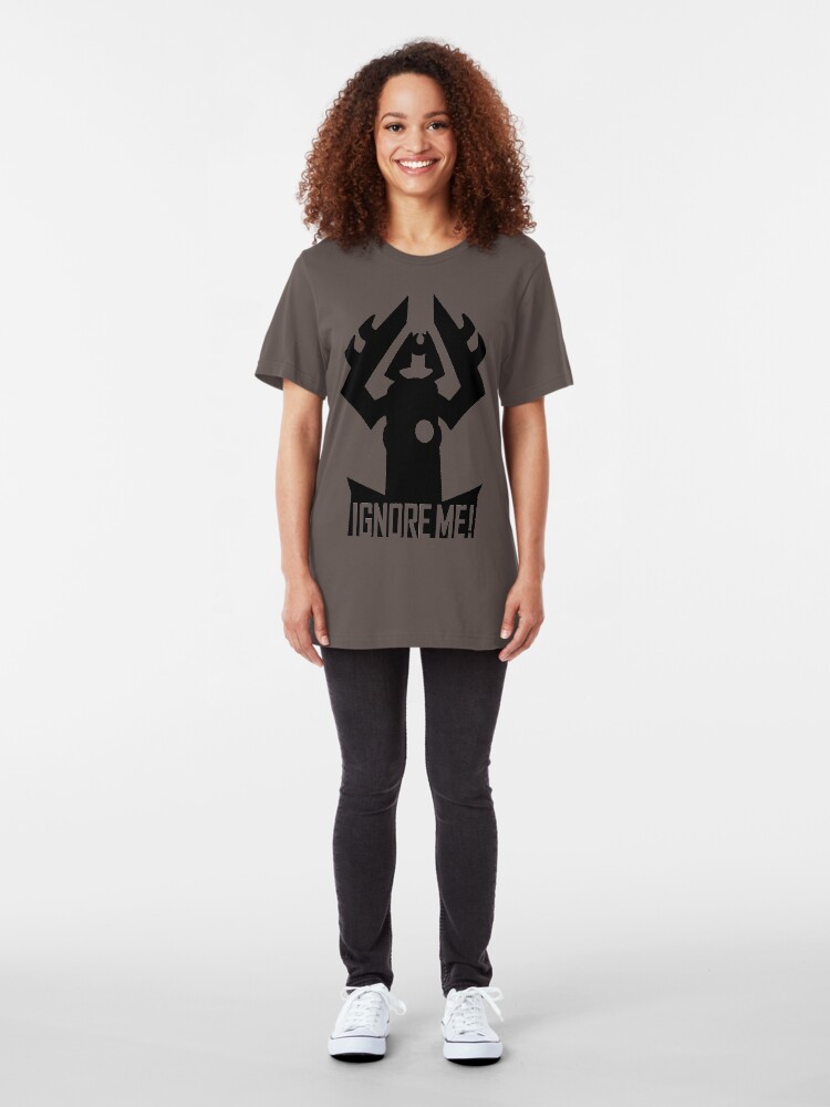 Alternate view of IGNORE ME! Slim Fit T-Shirt