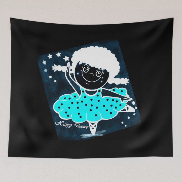 Item preview, Happy dance - inverted color effect  designed and sold by Shirley cute art .