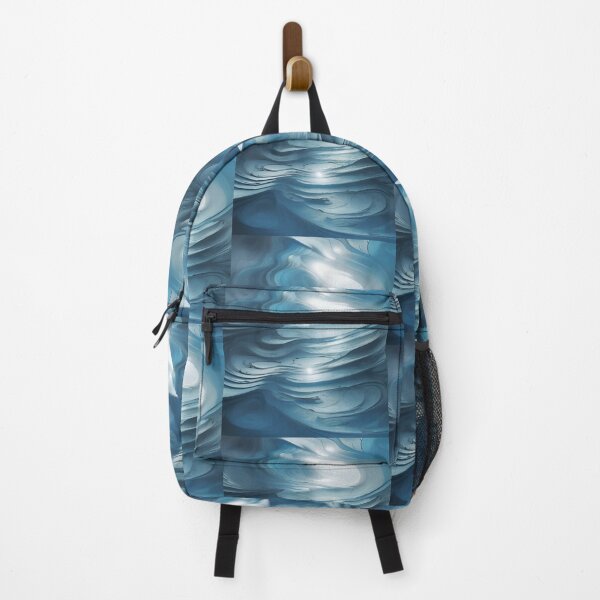 Item preview, Blue White Ice Swirl Glacial Caves designed and sold by deniselynnimage.