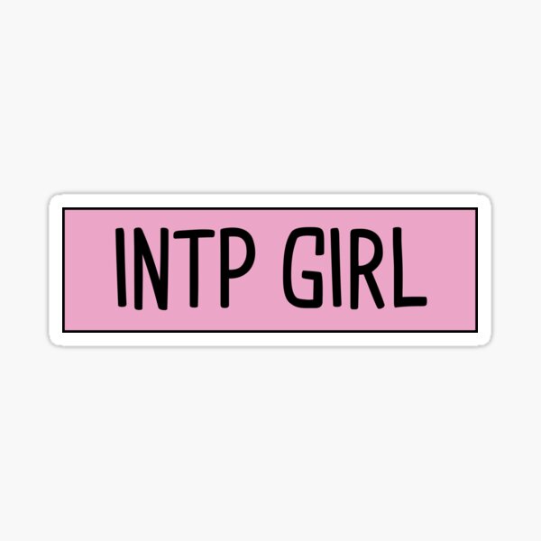 INTP MBTI Personality Type. Ti Ne Si Fe Sticker for Sale by Purestuff