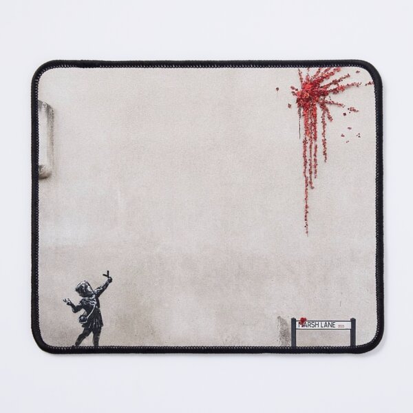Item preview, Children Shot Red Ball Bansky Art designed and sold by VrandaebithA.