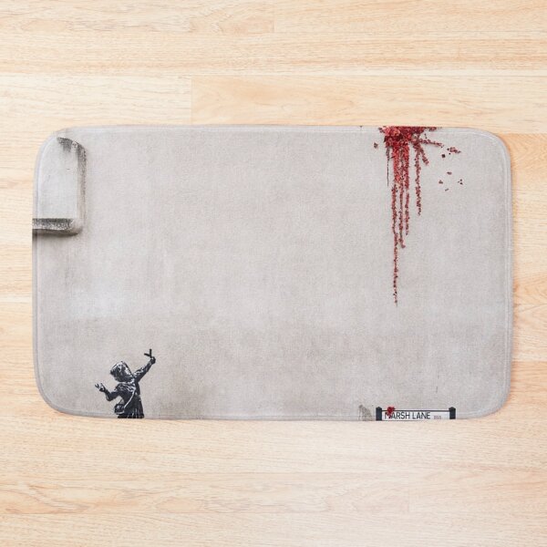 Item preview, Children Shot Red Ball Bansky Art designed and sold by VrandaebithA.