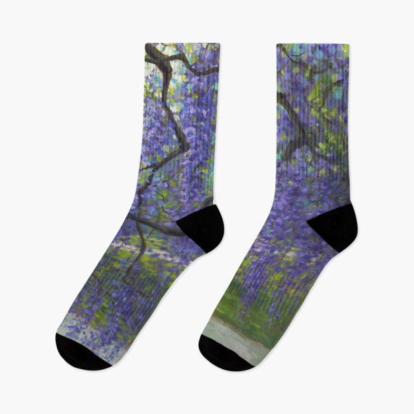 Item preview, Wisteria Wonders - Impressionist designed and sold by Livia Dias.