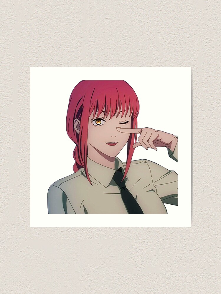 "Makima Finger (Chainsaw Man)" Art Print for Sale by kawaiicrossing