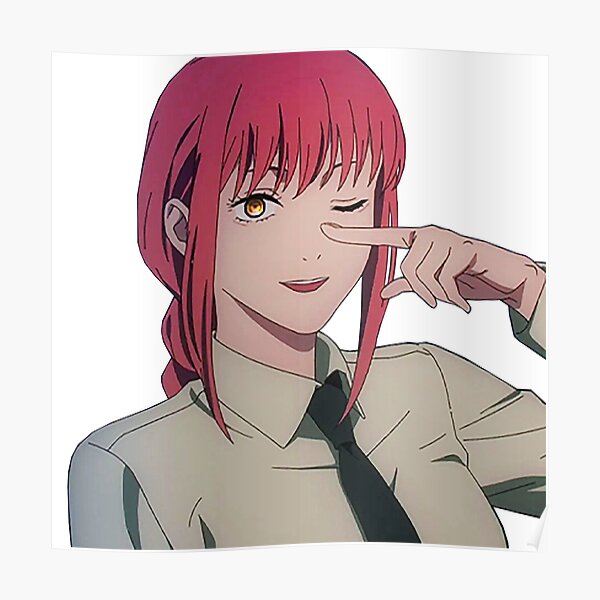 "Makima Finger (Chainsaw Man)" Poster for Sale by kawaiicrossing