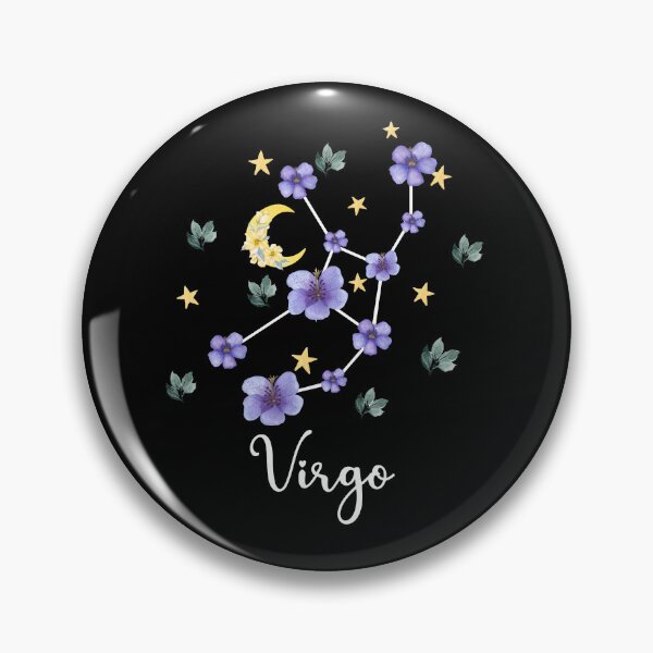 Item preview, Virgo Zodiac Wildflower Constellation designed and sold by GeeHanz.