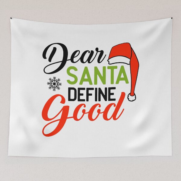Item preview, Dear Santa, define good designed and sold by pixel8edart.