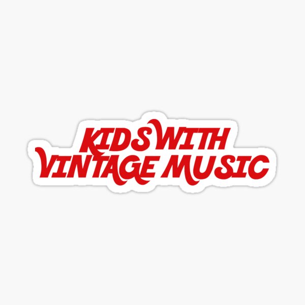 Item preview, KIDS WITH VINTAGE MUSIC - Style 2 designed and sold by Maddison Green.