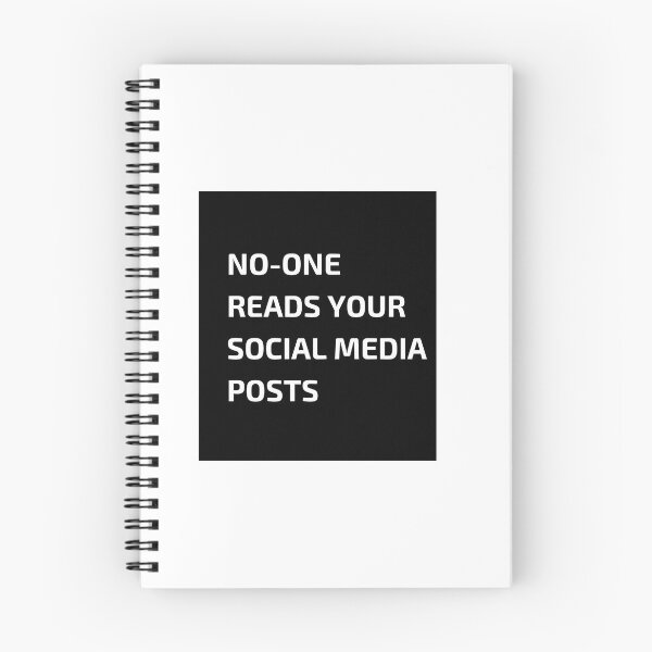 Item preview, No-one reads your social media posts designed and sold by Jonesyinc.