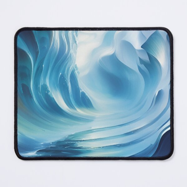 Item preview, Ice Blue Tunnel Cave Swirling with Water designed and sold by deniselynnimage.
