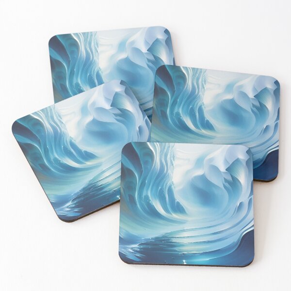 Item preview, Ice Blue Tunnel Cave Swirling with Water designed and sold by deniselynnimage.