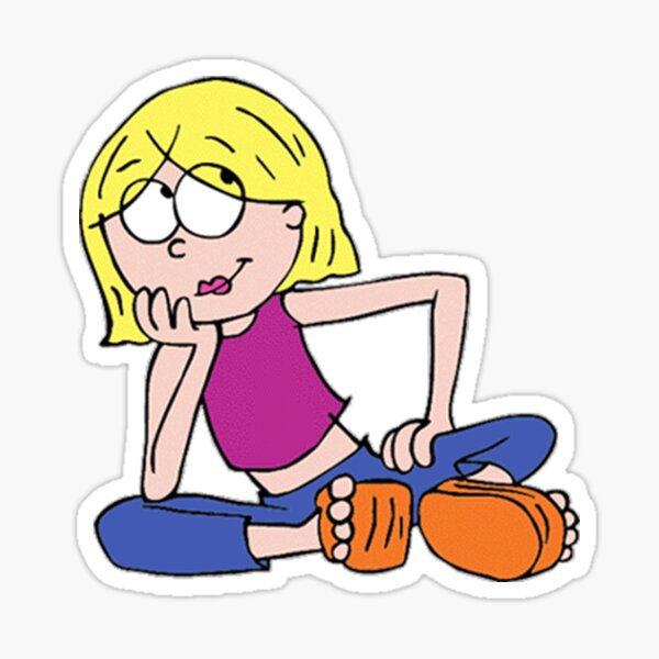 Liz Cartoon Sticker