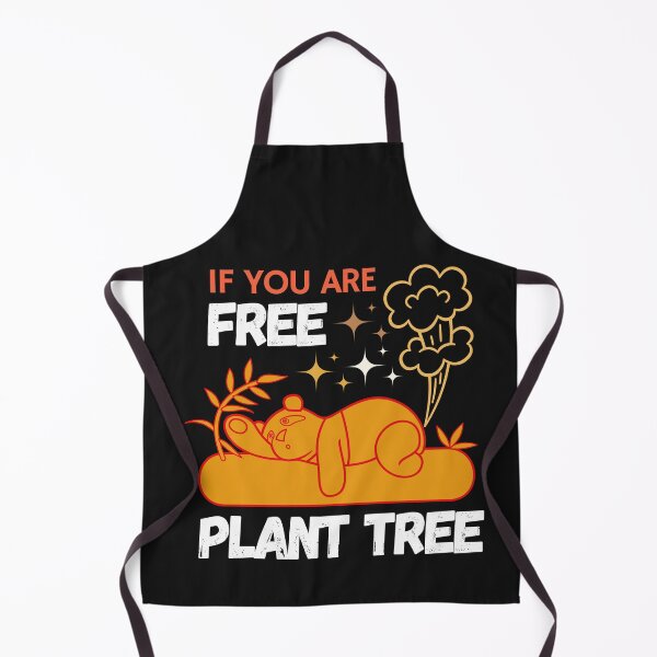 Item preview, If you are free plant tree funny sleeping panda, Save the earth, Make earth green, save the planet, save water, save soil designed and sold by dsignstore911.