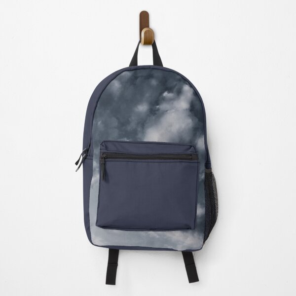 Item preview, Beautiful dramatic dark blue-grey clouds sky designed and sold by by-jwp.