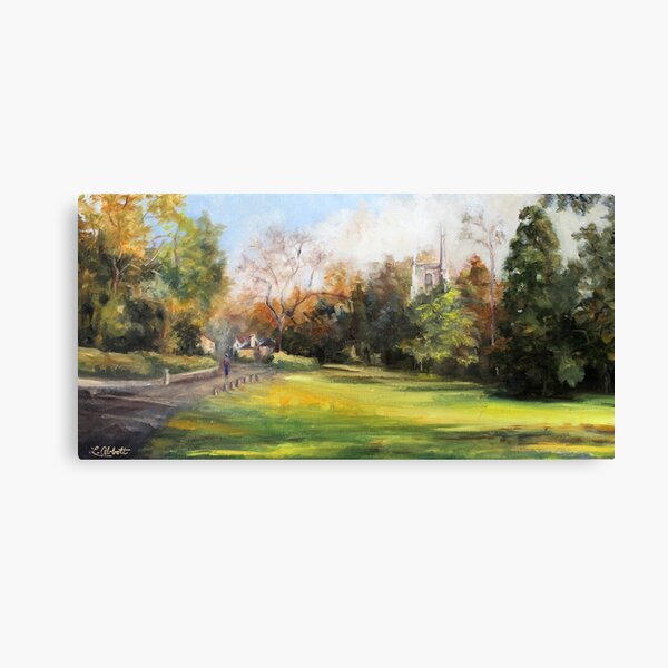 The Village Green Canvas Print