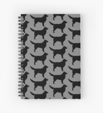 Nova Scotia Duck Tolling Retriever Silhouette(s) Spiral Notebook