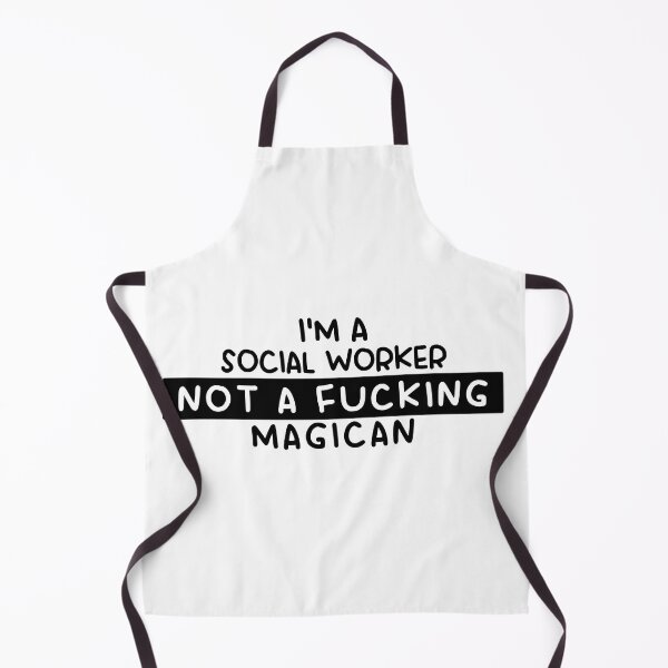 Item preview, I'm a Social Worker Not a Fucking Magician - Funny Gift For Social Worker designed and sold by JakubkoJunak.