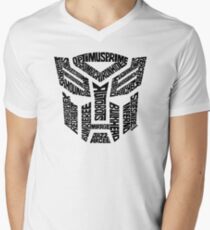 Transformers Autobots Men's V-Neck T-Shirt