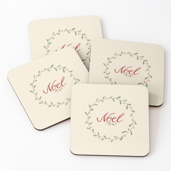 Item preview, Noel Minimalist Christmas Wreath designed and sold by TasiaZenzura.