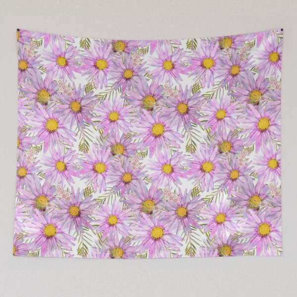 Item preview, Groovy Daisy Pattern - Pink and White designed and sold by Sketchbook Designs.