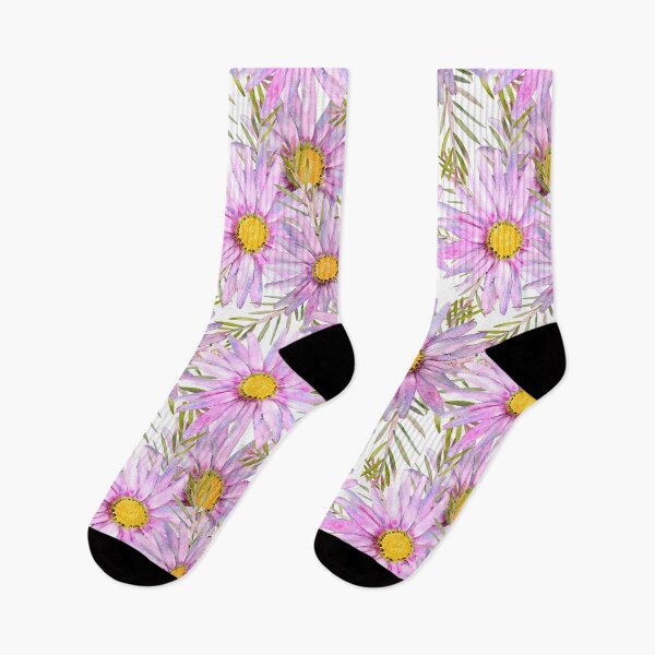 Item preview, Groovy Daisy Pattern - Pink and White designed and sold by Sketchbook Designs.