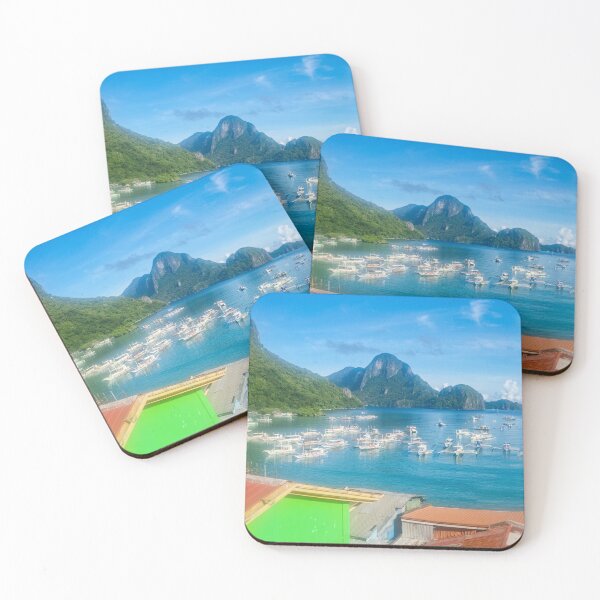 Item preview, El Nido Beach Panorama designed and sold by Ross.A.Campbell.