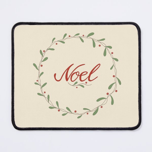 Item preview, Noel Minimalist Christmas Wreath designed and sold by TasiaZenzura.