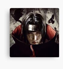 Crow ninja Canvas Print