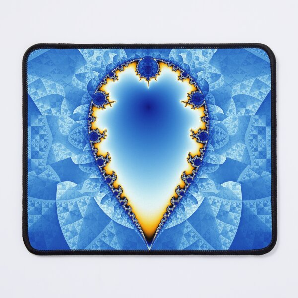 Item preview, Blue Inverted Mandelbrot designed and sold by Rupert Russell.