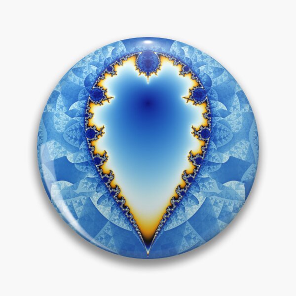 Item preview, Blue Inverted Mandelbrot designed and sold by Rupert Russell.