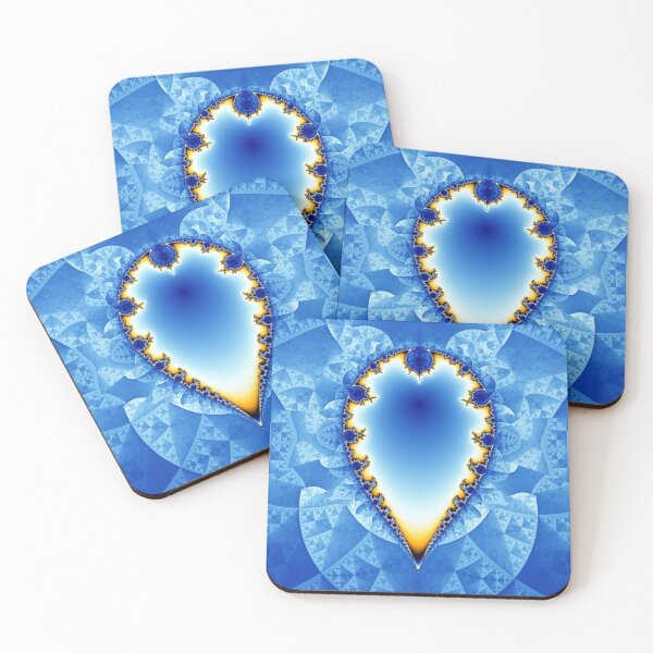 Item preview, Blue Inverted Mandelbrot designed and sold by Rupert Russell.