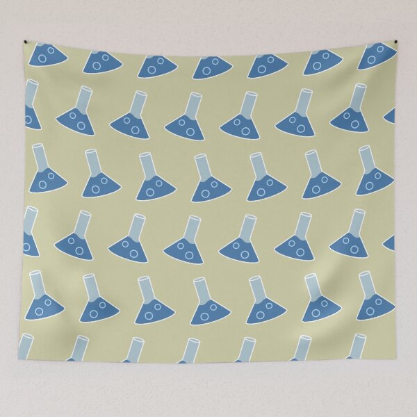 Item preview, Small medium chemical flask pattern 5 designed and sold by LemonCreamyyyy.