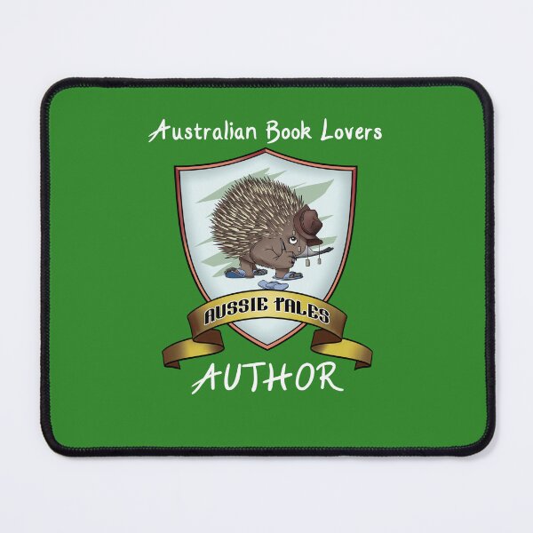 Item preview, ABL Aussie tales author - white text designed and sold by AusBookLovers.