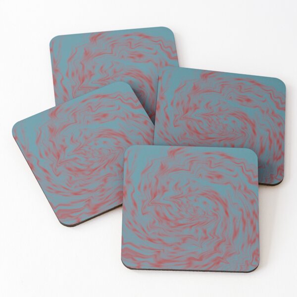 Item preview, Teal And Red Liquid Art designed and sold by Jason123za.